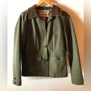 LL Bean Canvas Coat